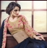 Party-wear-Dark-Blue-Beige-Color-Saree