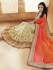 Party-wear-Beige-Orange-3-color-saree