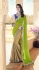 Party-wear-Chikoo-Green-color-saree