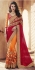 Party-wear-Orange-Red-8-color-saree