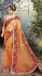 Party-Wear-Orange-Heavy-Work-Saree