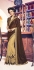 Party-wear-Brown-color-saree