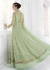 Pista green georgette party wear anarkali