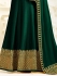 Drashti Dhami bottle green color silk party wear anarkali kameez
