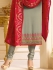 Drashti Dhami grey color georgette party wear kameez