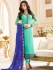 Drashti Dhami sea green color georgette party wear anarkali kameez