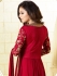 Drashti Dhami Red color georgette party wear anarkali kameez