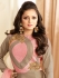 Drashti Dhami beige color tapetta silk party wear anarkali kameez