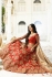 Red color silk wedding lehenga choli