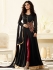 Black color party wear georgette anarkali