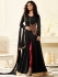 Black color party wear georgette anarkali