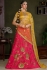 Pink silk wedding lehenga choli