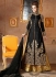 Black color mulberry wedding lehenga kameez