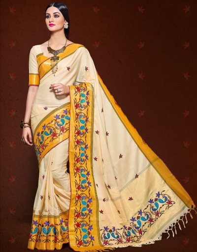 Malhari  Cotton Saree