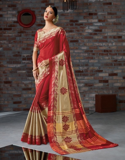 Ashmika Festive Wear Cotton Saree