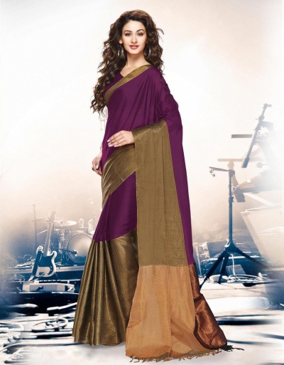 Aryaa Sangria Party Wear Cotton Saree