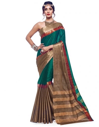 Aazeen Designer Cotton Saree