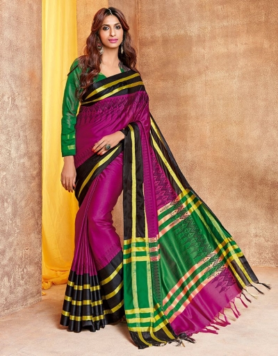 Jhankaar Designer Wear Cotton Saree