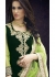 Green Colored Embroidered Net Lehenga Choli 88009