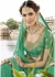 Green Colored Embroidered Art Silk Wedding Lehenga Choli 1302