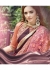 Brown Colored Embroidered Chiffon Festive Saree 96070