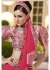 Pink Chiffon Border Worked Saree 1015