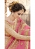 Pink Colored Embroidered Faux Georgette Festive Saree 87089