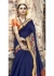 Blue Colored Woven Art Silk Festive Saree 5205
