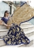 Blue Colored Printed Saree 1705