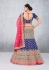 Party Wear Blue Lehenga 131