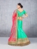 Party Wear Green Lehenga 134