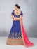 Party Wear Blue Lehenga 135