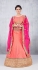 Party Wear Peach Lehenga 147