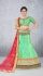 Party Wear Green Lehenga 150