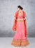 Party Wear Peach Lehenga 152