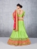 Party Wear Green Lehenga 153