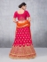 Party Wear Tomatto Red Lehenga 154