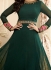 shilpa shetty dark green georgette anarkali suit 10010