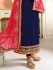 Ayesha Takia Navy blue color party wear salwar kameez