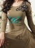 Jennifer Winget grey georgette anarkali suit 1110