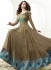 Jennifer Winget grey georgette anarkali suit 1110