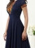 Jennifer Winget navy blue georgette anarkali 1115