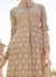 Beige georgette party wear anarkali suit 11008