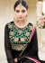 Black georgette party wear anarkali 9116