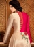 Peach silk wedding anarkali 2487