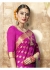 Pink Banarasi Silk Woven Festive Saree 3904