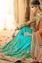 blue peach wedding sarees 6009