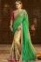 cream green wedding sarees 6010