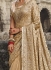 Part wear beige georgette saree 1954