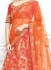 Coral pink pure banarasi silk a line wedding lehenga choli 1102